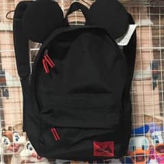 引越大sale♡ 新品です！TDR ディズニーミッキーシェイプリュックのサムネイル