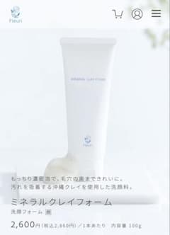 Fleuri ミネラルクレイフォーム 100gのサムネイル