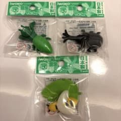 イワコー おもしろ消しゴム 昆虫 3点セットのサムネイル