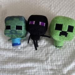 マインクラフトぬいぐるみ　3体のサムネイル