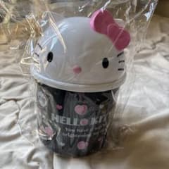 未開封 平成レトロ サンリオ ハローキティ ダストボックス ゴミ箱 小物