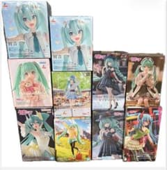 初音ミク まとめ売り プライズ フィギュア ① 初音ミク プライズ フィギュア まとめ売り - メルカリ