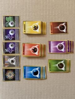 ポケモンカード 旧裏 エネルギーカード ENERGY まとめ売り セットのサムネイル