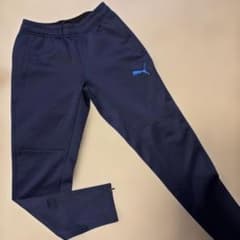 PUMA ジャージ パンツ ネイビーのサムネイル