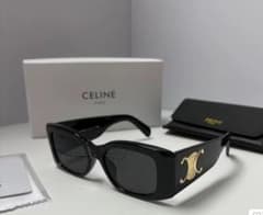 値下げ⭕️CELINE ブラック サングラス ケース付き CELINE（セリーヌ） 【LaGアウトレット】CELINE サングラス Black