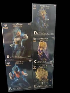 一番くじ ドラゴンボール 超戦士バトル列伝 フィギュア　未開封有り。一部開封済みのサムネイル