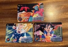 ドラゴンボールGT カードダス No.43 孫悟空＆パン＆トランクス