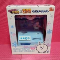 にゃんこ大戦争 ウィンタースタイル クレーンゲーム型貯金箱 ナムコ限定