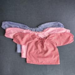 【美品3枚セット】幼児用スモックのサムネイル