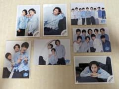Snow Man 岩本照くん＆メンバ全員 公式写真7枚セット＋おまけのサムネイル