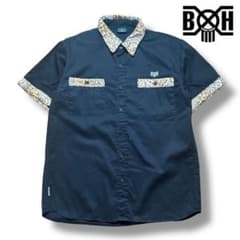 Bounty Hunter レオパード柄 半袖シャツ M 裏原