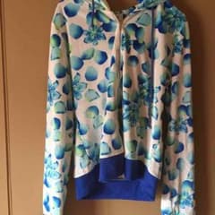 花柄ベロアセットアップのサムネイル