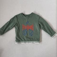 PETIT BATEAU オリーブグリーン トレーナー 116cmのサムネイル