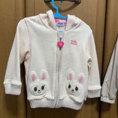 ミキハウス うさこ パーカーのサムネイル