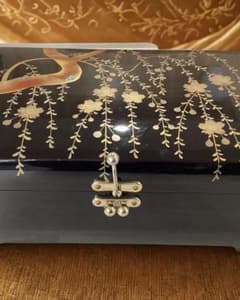 本金蒔絵 駿河塗商標 春の海 オルゴール - メルカリ