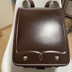 中古ランドセル　茶色×ピンクのサムネイル