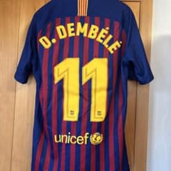 NIKE FC Barcelona 18-19 O.DEMBÉLÉ Mサイズ NIKE FC Barcelona 18-19 O.DEMBÉLÉ Mサイズ - メルカリ
