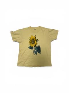 90s anvil 向日葵プリントTシャツのサムネイル