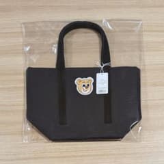 新品未開封 オールドテディ ワッペントートバッグ（ブラック）大きいサイズ 未開封 オールドテディ ワッペントートバッグ ブラック 小 - メルカリ