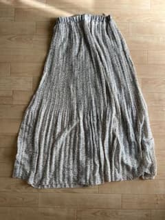 SIMPLE ベージュ系花柄プリーツスカートのサムネイル