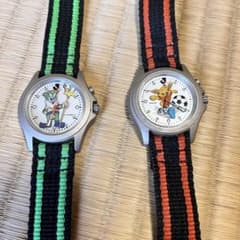 ジャンク品】Jリーグ 腕時計 2本セット ヴェルディ川崎 セレッソ大阪