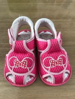 ろっぷ様専用！サンダル ミニーちゃん 笛付き 12.5のサムネイル
