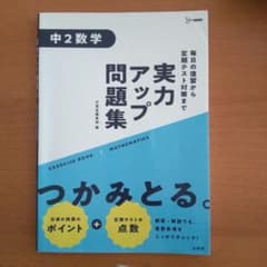実力アップ問題集 中2数学のサムネイル