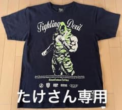 ＊たけさん専用＊ キン肉マンソルジャー ブラック プリントTシャツ サイズLのサムネイル