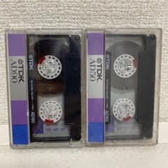TDK カセットテープ AD90 AD50 2本セット - メルカリ