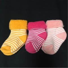 「未使用」ベビー靴下のサムネイル