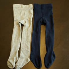 ぱぁこ☆様 専用 H＆M ベビータイツ 6m～12mのサムネイル
