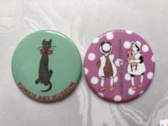 竹久夢二　缶バッジ 2個セット