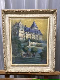 絵画　リトグラフ大　城塞　ジェームス・フォード　新品額装　箱付 絵画 リトグラフ 城塞 ジェームス・フォード 新品額装 箱付