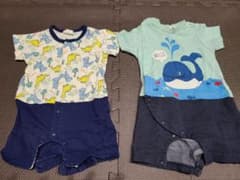 男の子　ロンパース　70　　2つセットのサムネイル