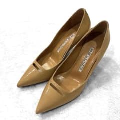 美品】PELLICO ペリーコ アネッリ エナメル パンプス ベージュ 37