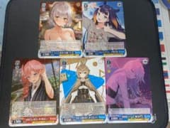 ヴァイスシュヴァルツ　ホロライブR×5 まとめ売りのサムネイル