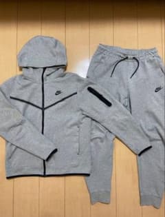 廃盤 NIKE テックフリース セットアップ グレー - メルカリ