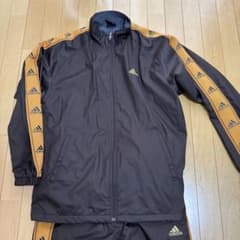 adidas セットアップ ジャージ ブラウン Ｏサイズのサムネイル