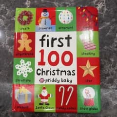 first 100 words Christmas絵本 クリスマスのサムネイル
