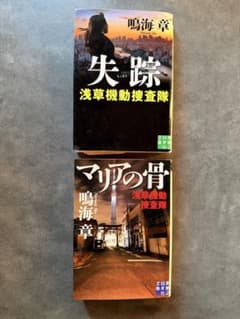 失踪 マリアの骨 浅草機動捜査隊 鳴海章 2冊セット