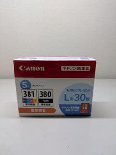 Canon 純正インク BCI-381+380/5MP - メルカリ