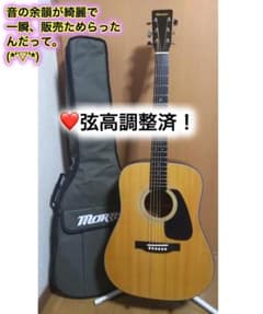 ❤️弦高調整済！「MORRIS モーリス MD-201N」＋ショルダーケース付 