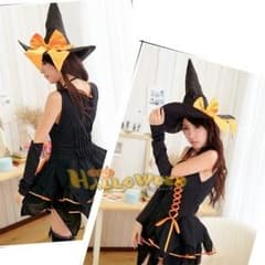 ハロウィン 魔女 コスプレ　童話　妖精　天使　悪魔のサムネイル