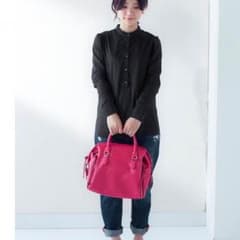 最終お値下げ♬新品未使用 haco！ スクエアボストン ショルダーバッグのサムネイル