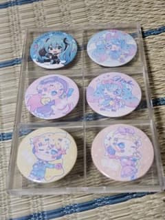 初音ミク ボーカロイド 缶バッジセット 美品 バラ売り可のサムネイル