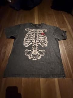 edakka スケルトンプリント Tシャツ Lサイズ 短丈 swagのサムネイル