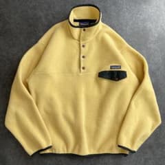 1997年 97s オールドパタゴニア シンチラ スナップT イエロー - メルカリ