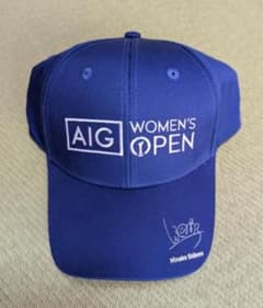 新品・未使用】渋野日向子サイン入りキャップ（AIG WOMEN'S OPEN