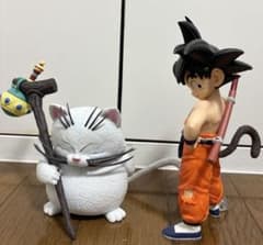 美品】一番くじドラゴンボールEX 雲の上の神殿 A賞 孫悟空&カリン