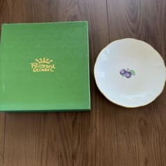 【美品】リチャードジノリ★ボンジョルノプルーン★プレートセット リチャード・ジノリRichard Ginori ボンジョルノ プルーンプレート皿